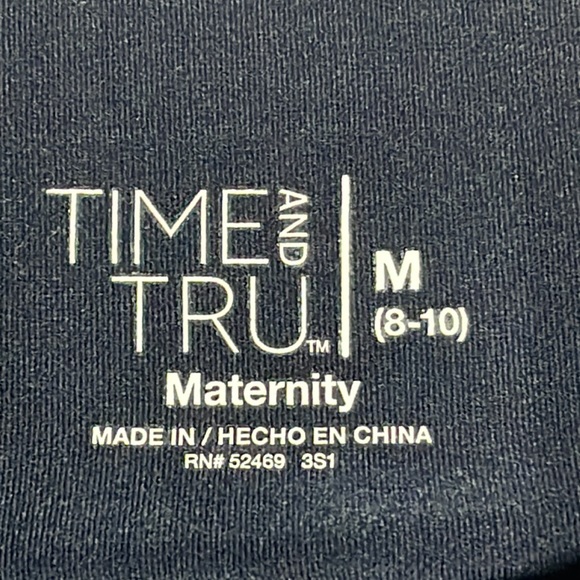 NWT Maternity Denim Shorts, Women’s Size Medium - Picture 4 of 5